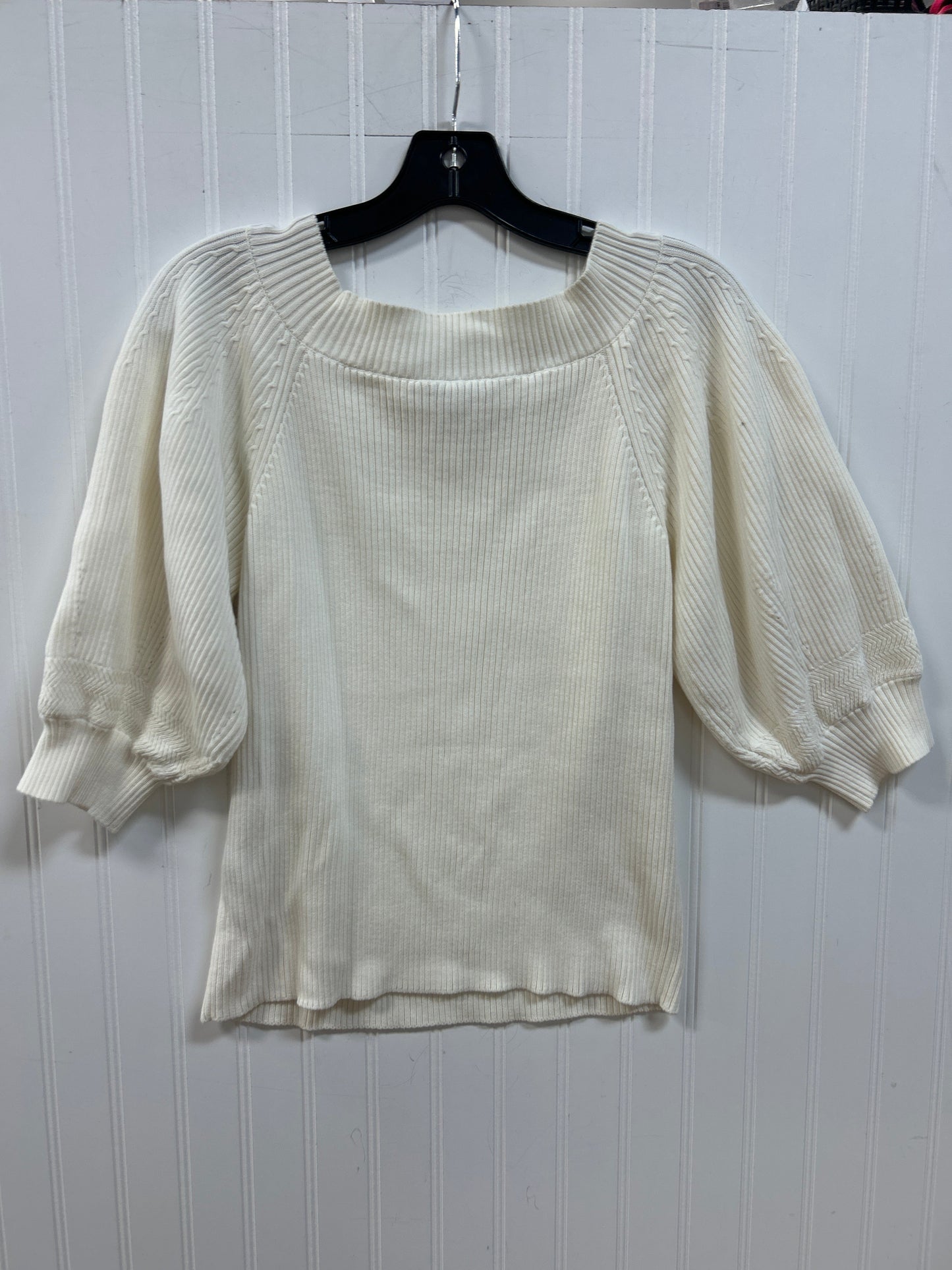 Sweater Ss By Rebecca Taylor In Cream, Size:S