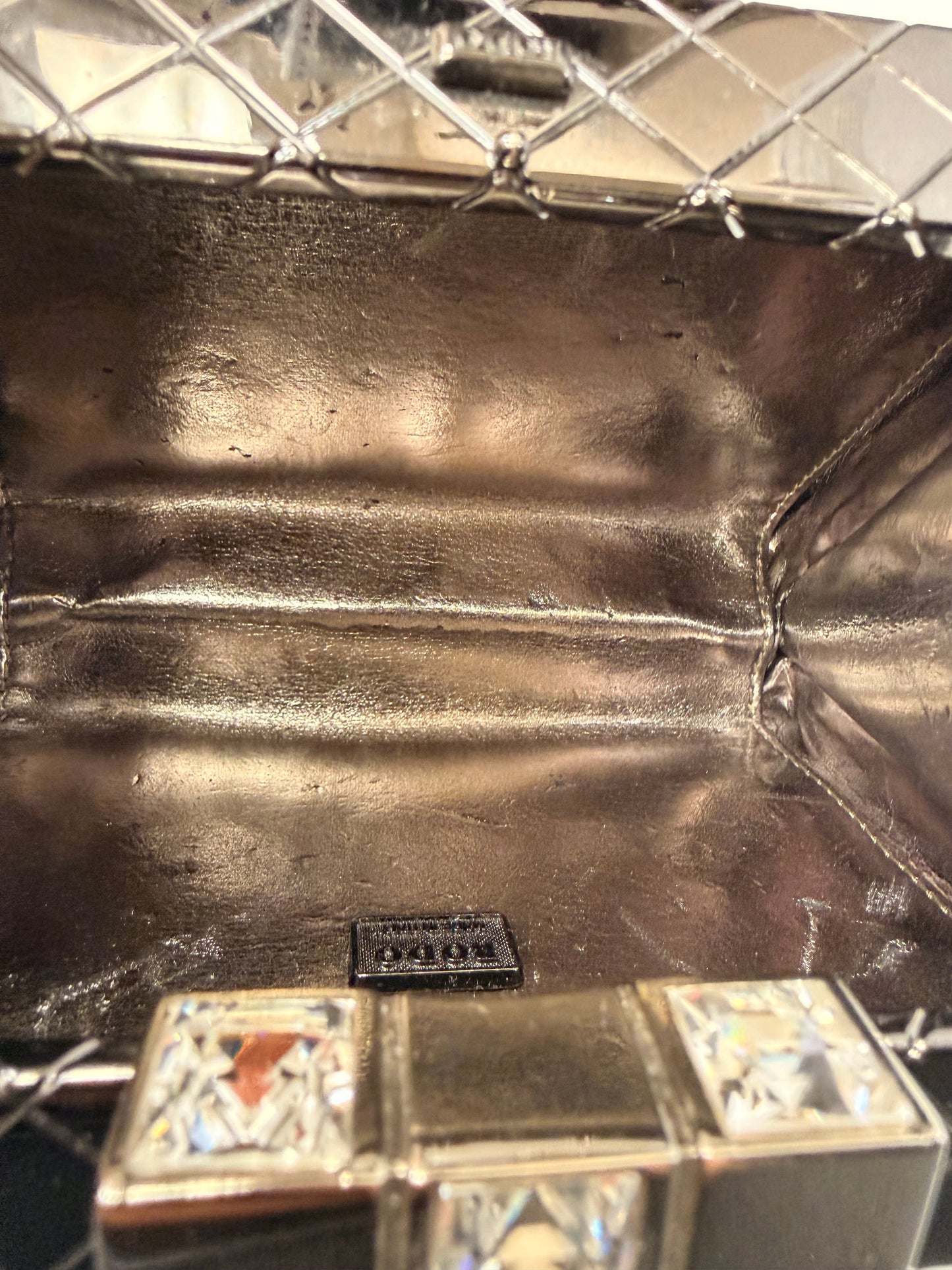 Clutch Designer By RODO, Size: Small