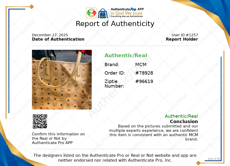 Tote Luxury Designer By Mcm, Size: Large