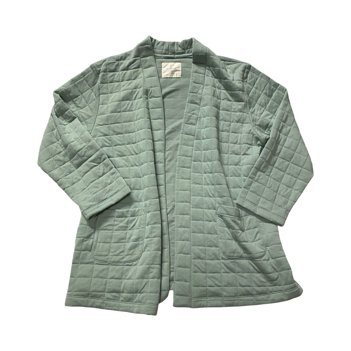 Coat Other By Cuddl Duds In Green, Size:Xl
