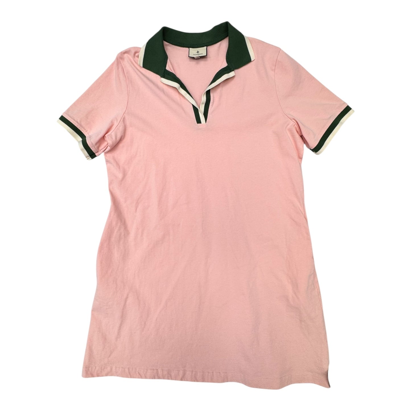 Dress Designer Midi By Tuckernuck In Green & Pink, Size:Xxl