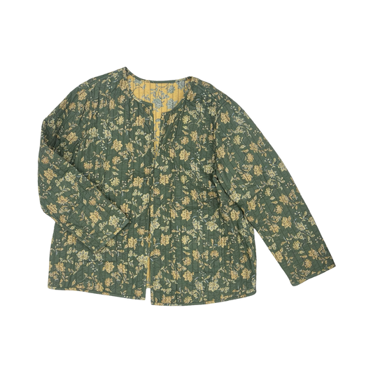 Jacket Puffer & Quilted By Pure Jill In Multi, Size:2X