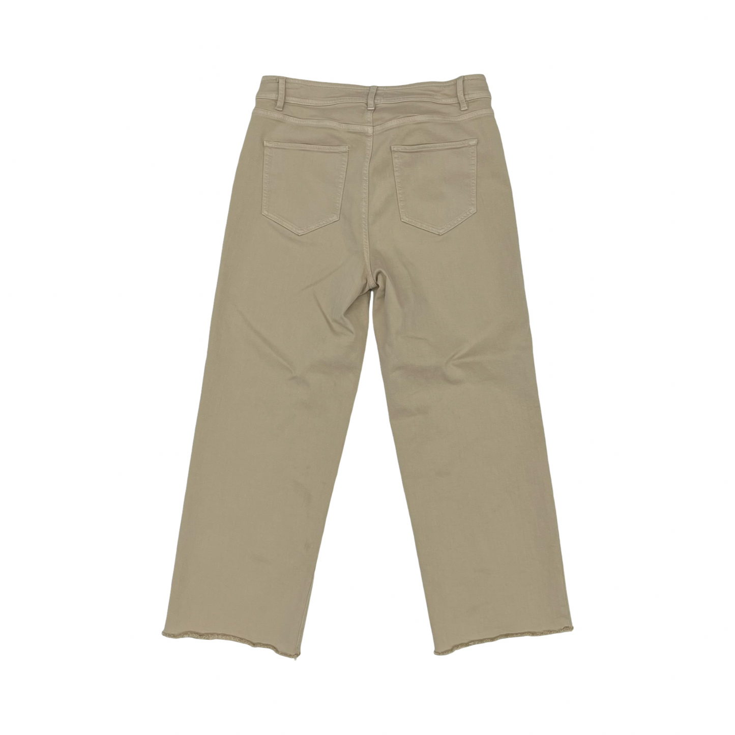 Jeans Wide Leg By J. Jill In Tan Denim, Size:8