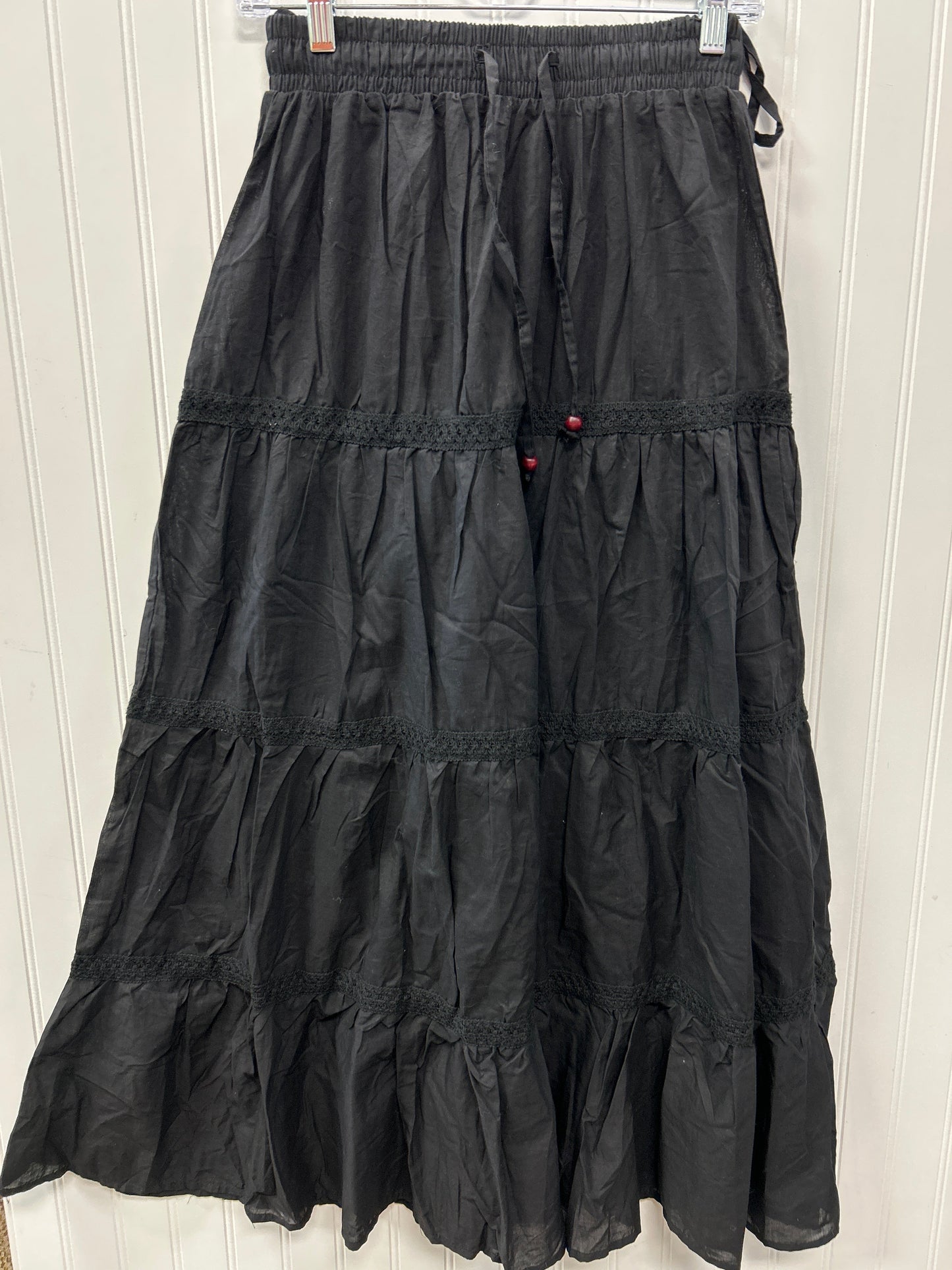 Skirt Maxi By Clothes Mentor In Black, Size:S
