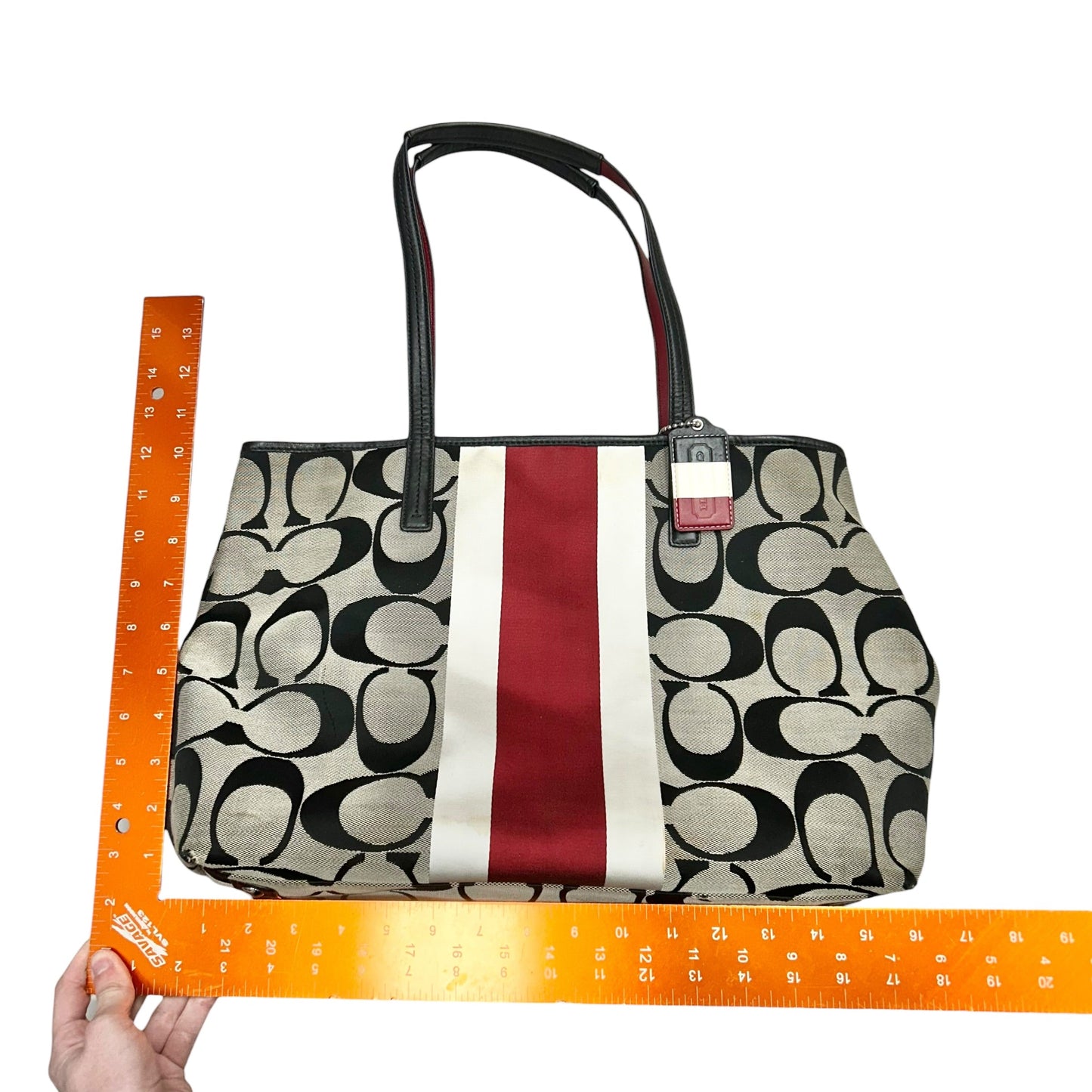 Handbag Designer By Coach, Size: Large