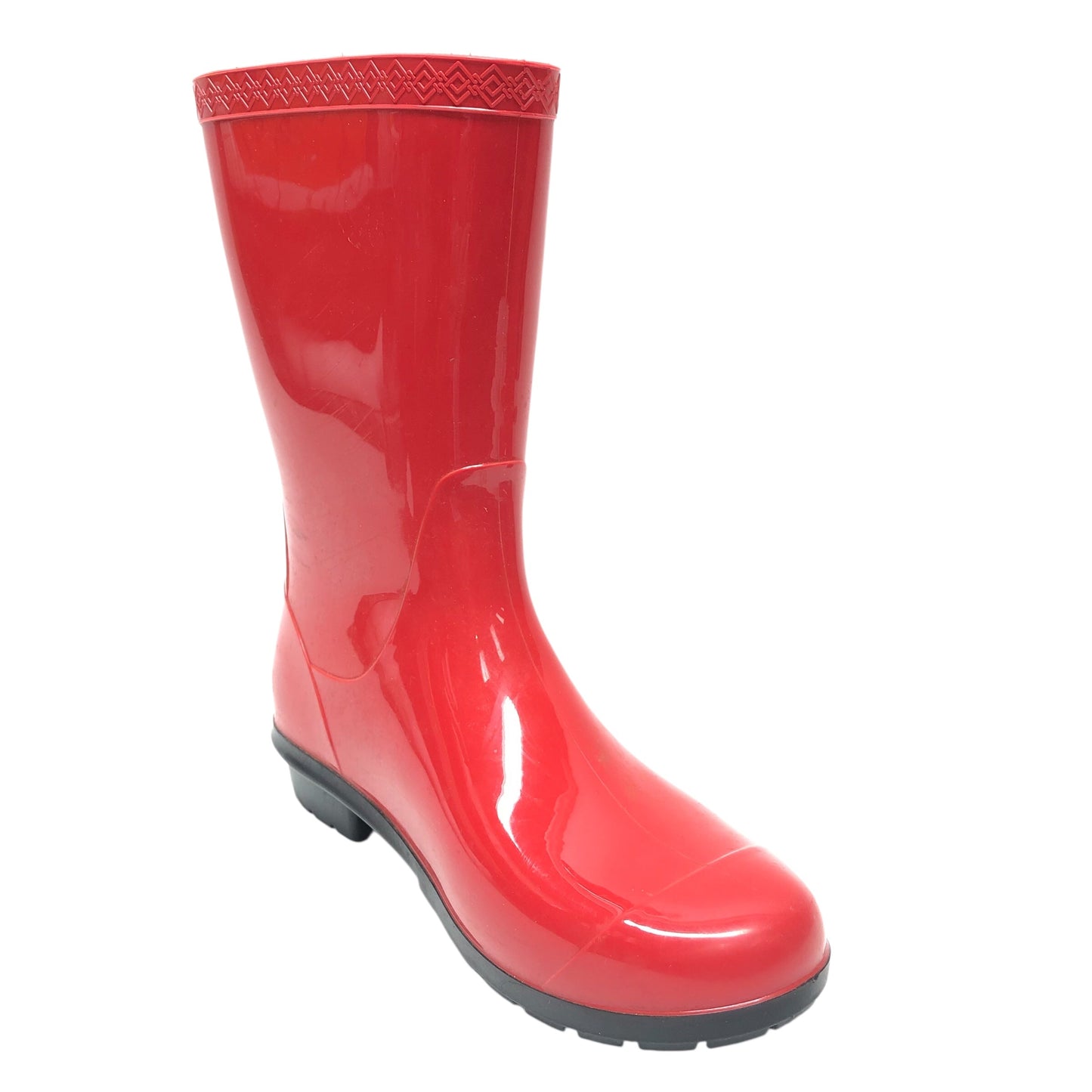 Boots Designer By Ugg In Red, Size: 6
