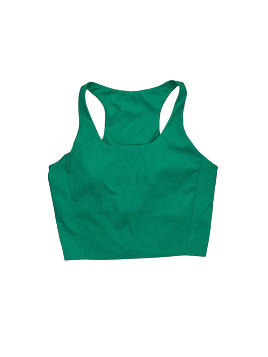 Athletic Tank Top By Zyia In Green, Size:Xl