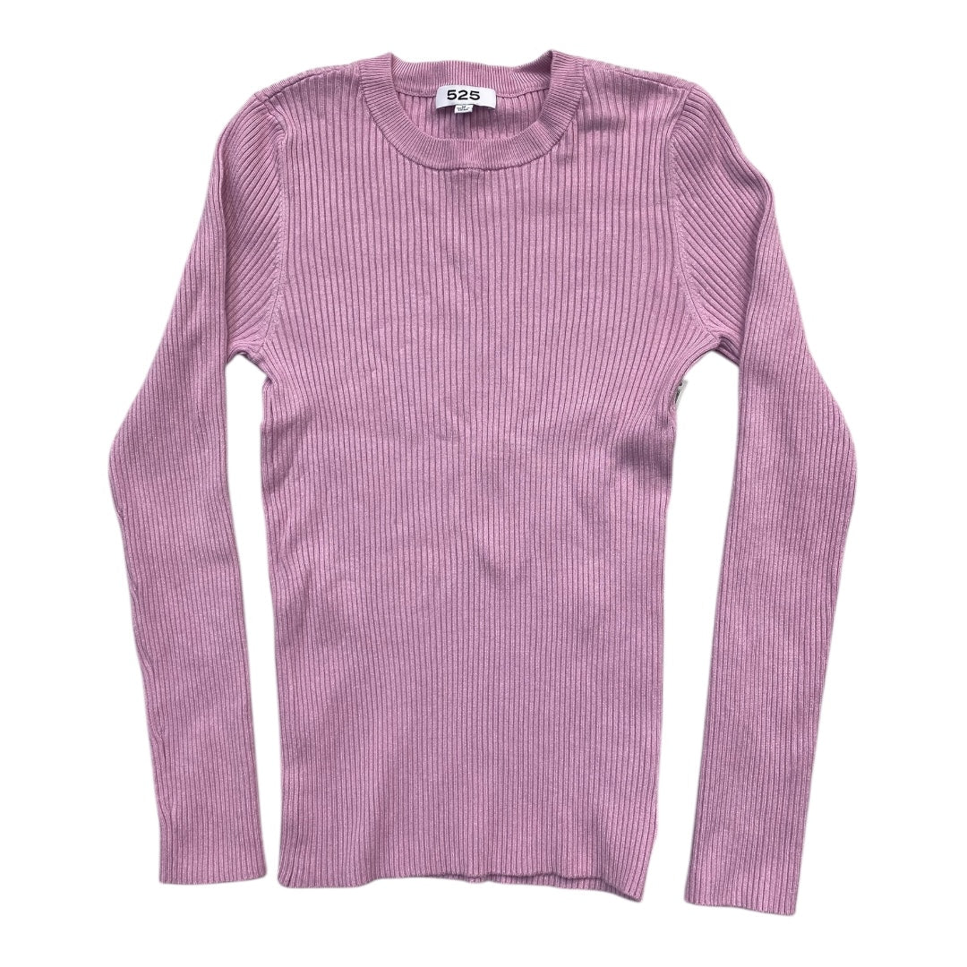 Sweater By 525 In Pink, Size:M