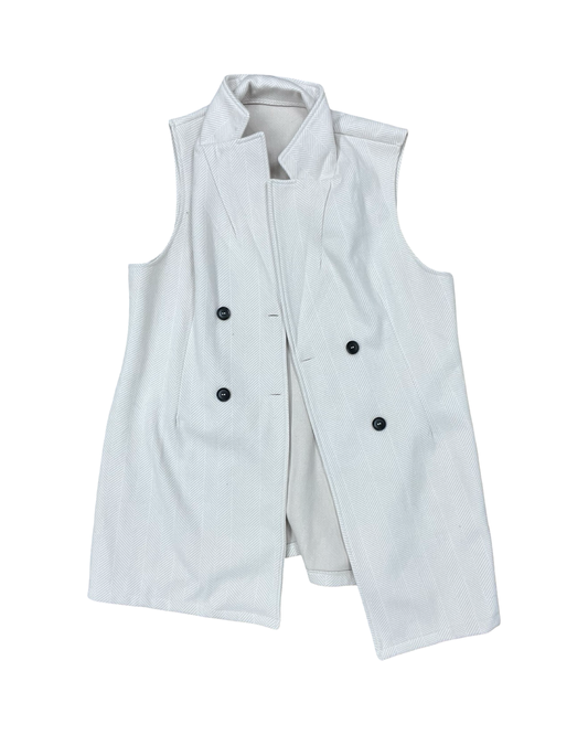 Cardigan By Shein In Cream, Size:Xl