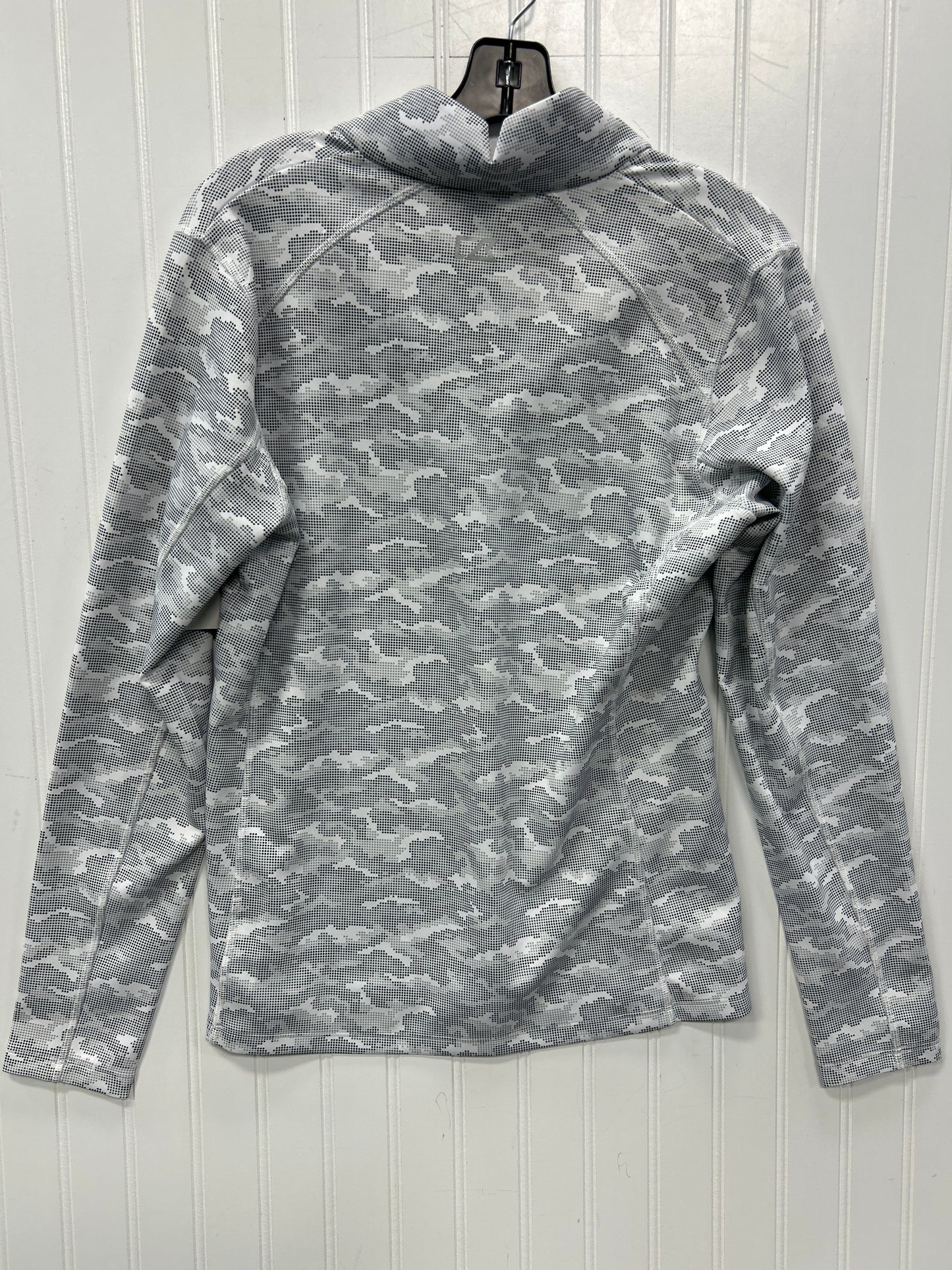 Athletic Top Ls Collar By Cutter And Buck In White, Size:M