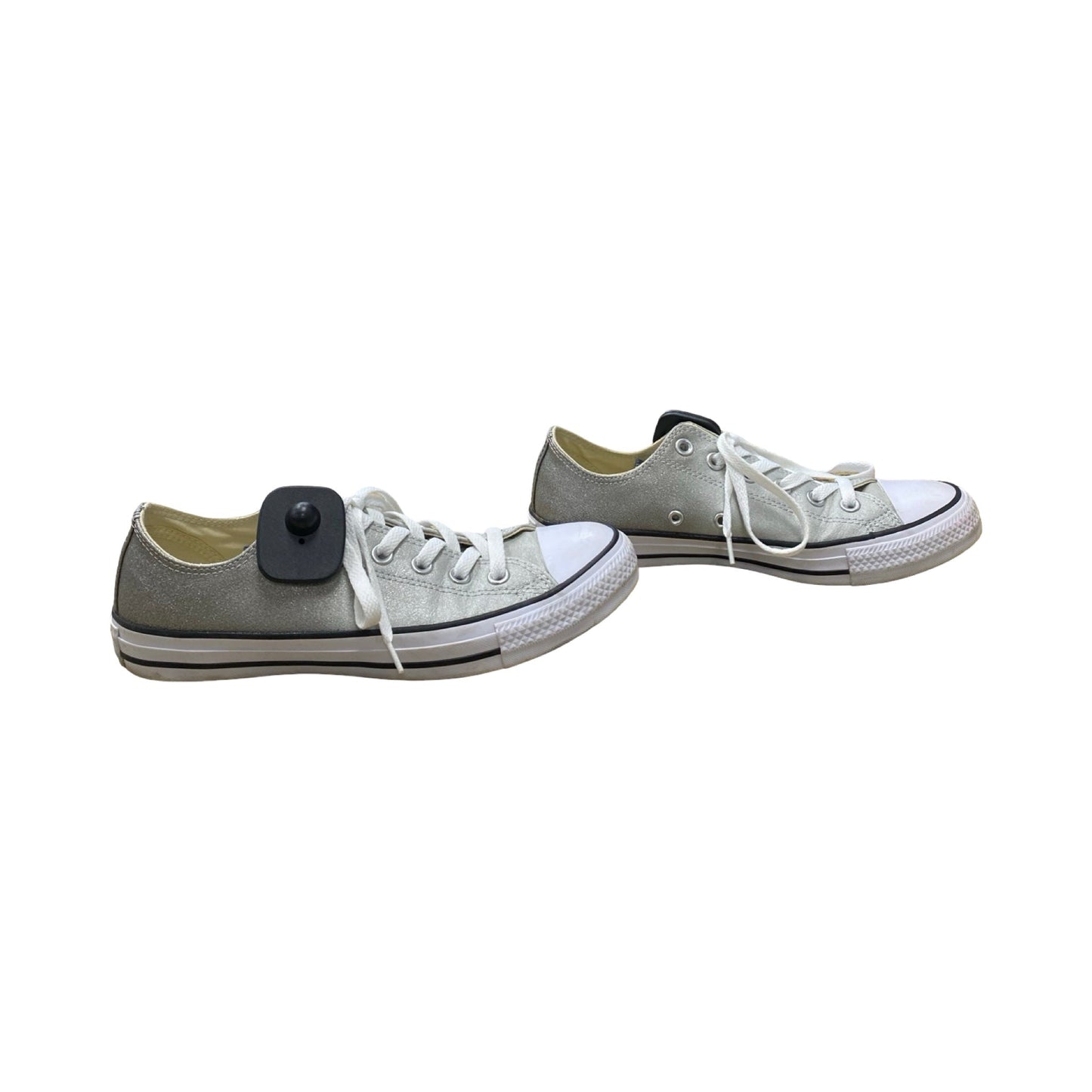 Shoes Sneakers By Converse In Silver, Size:8