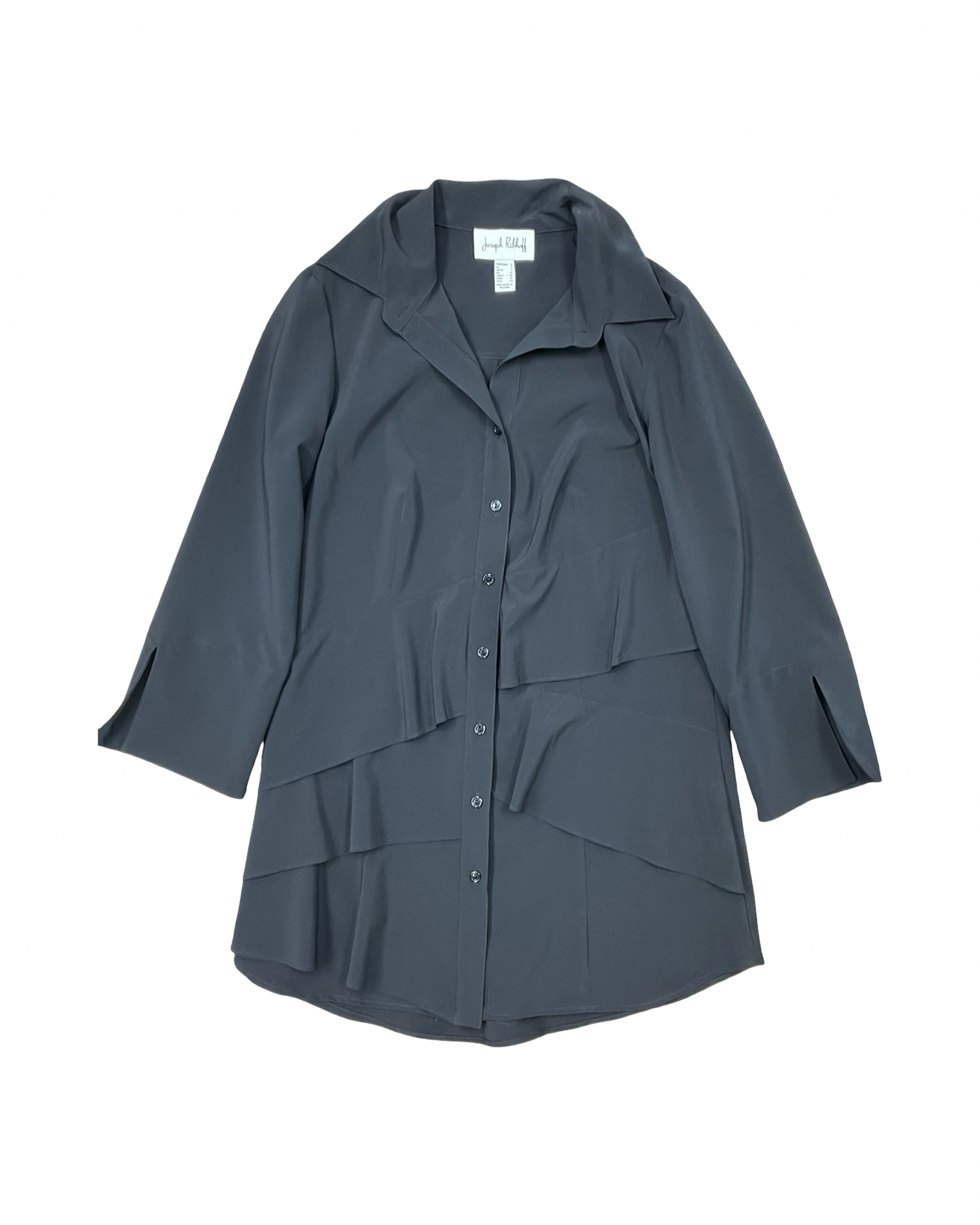 Blouse Ls By Joseph Ribkoff In Black, Size:S