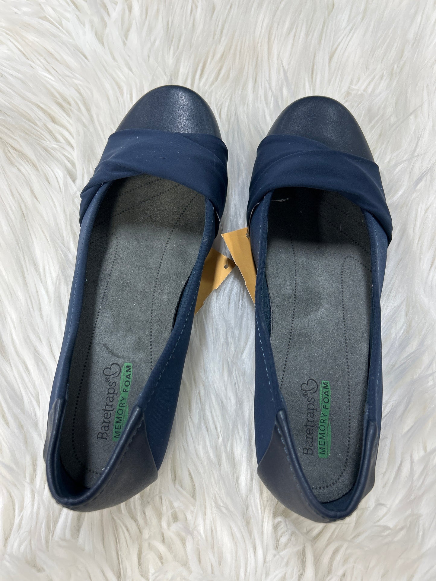 Shoes Flats By Bare Traps In Navy, Size:7.5