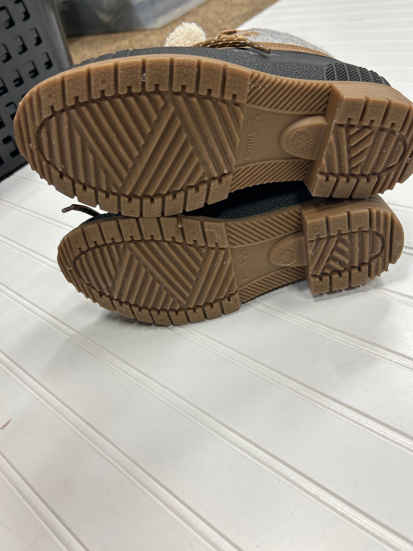 Boots Snow By Kamik In Grey, Size:6