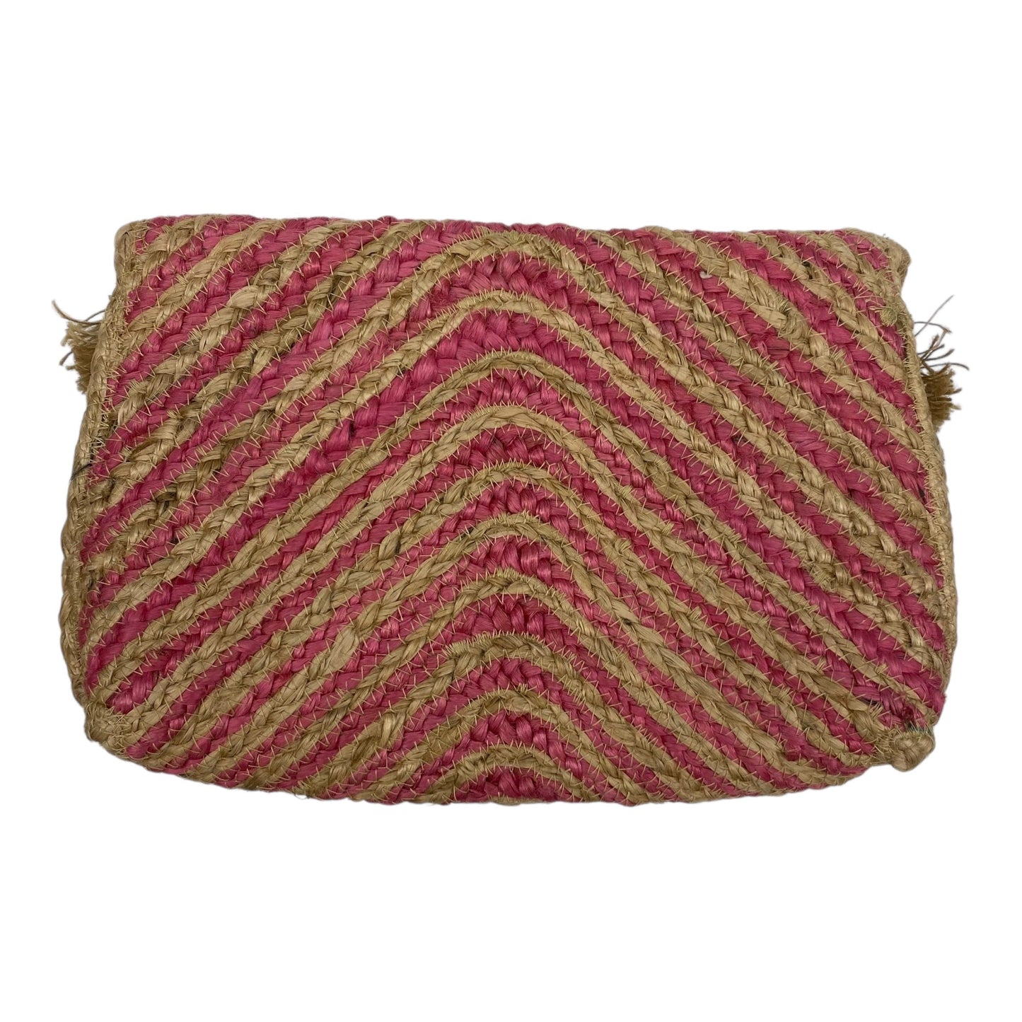 Clutch By Shiraleah In Pink & Tan, Size:Medium