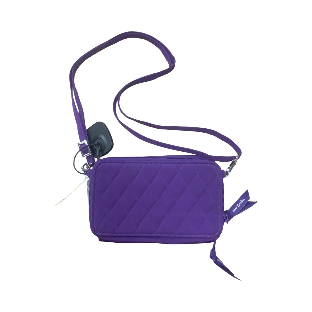 Handbag By Vera Bradley In Purple, Size:Small