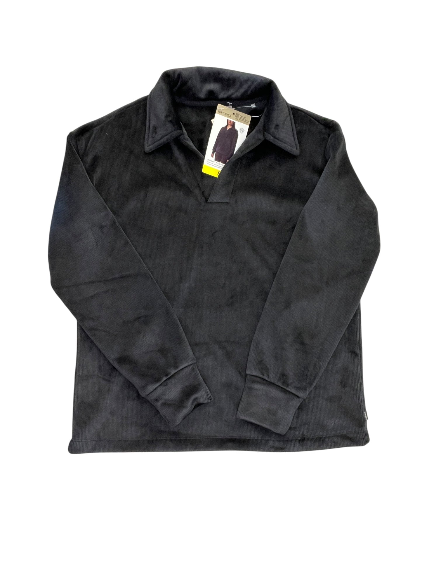 Sweatshirt Collar By Mondetta In Black, Size:S