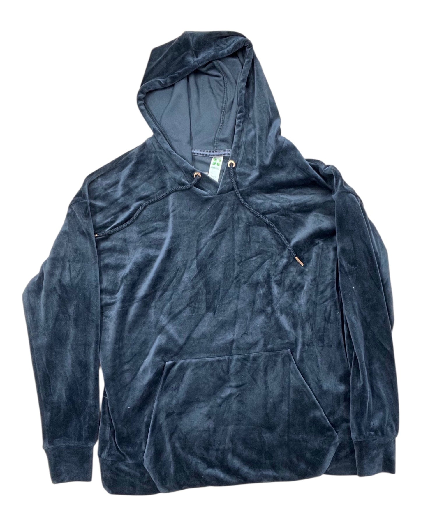 Sweatshirt Hoodie By Green Tea In Black, Size:S