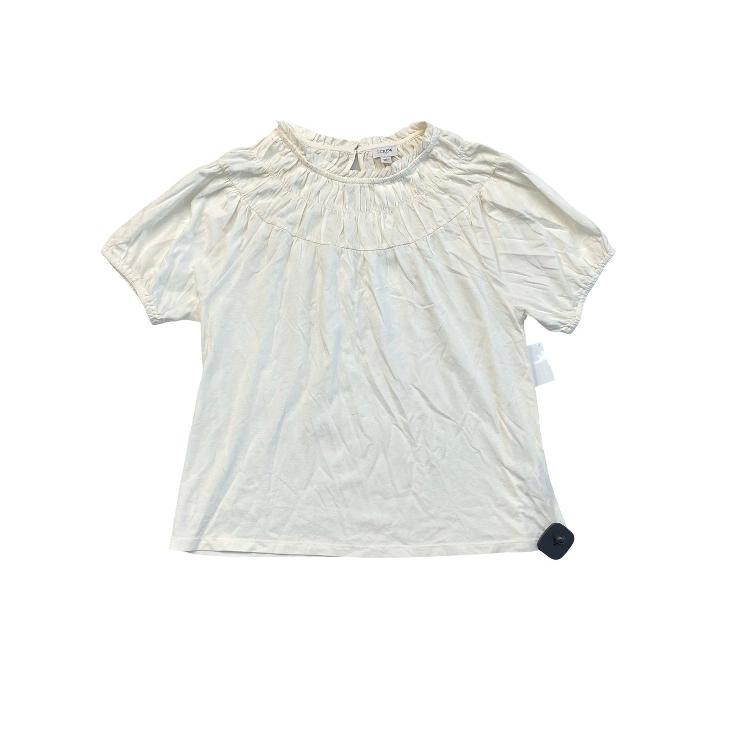 Top Ss By J. Crew In Cream, Size:M