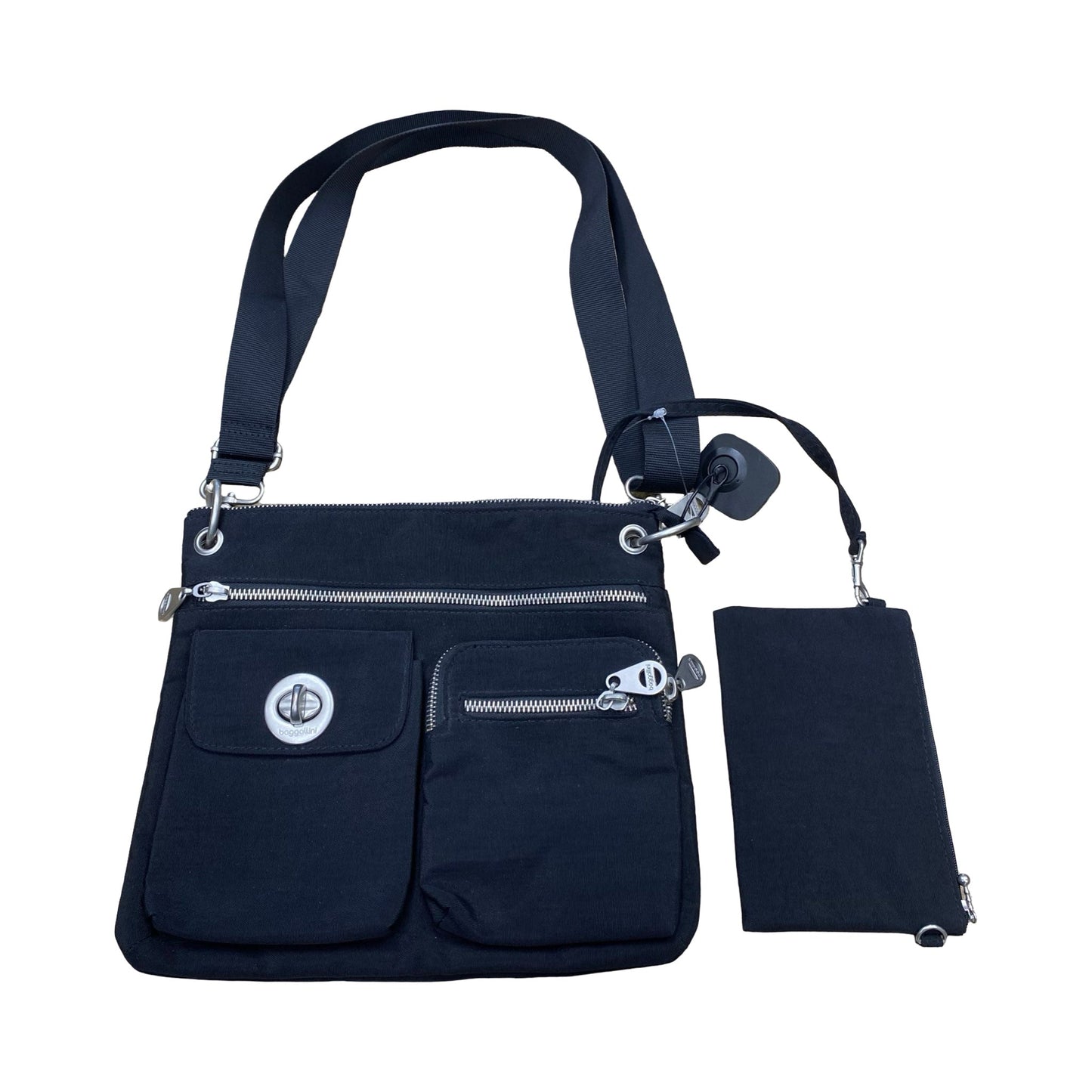 Handbag By Baggallini In Black, Size:Large