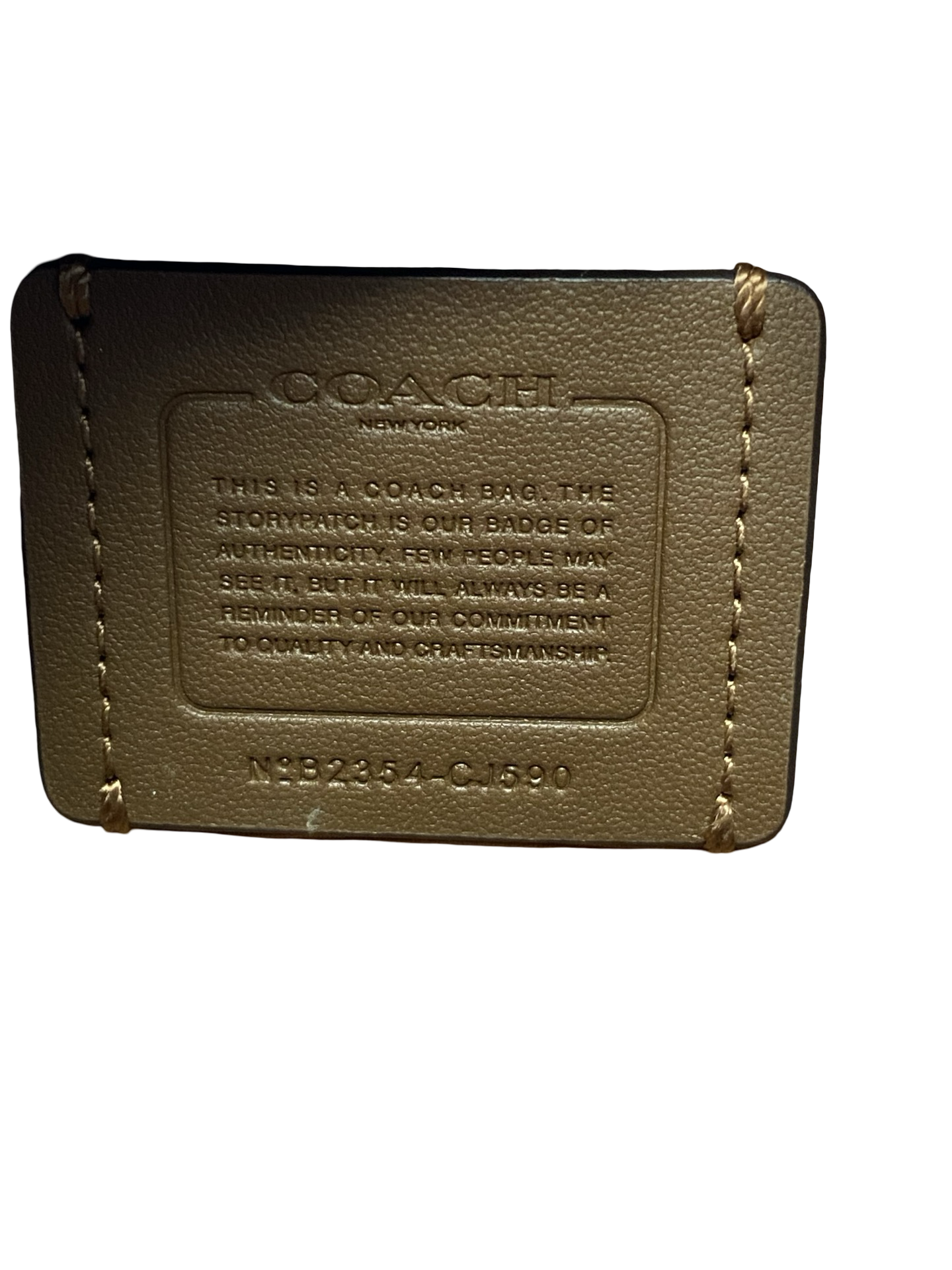 Handbag Designer By Coach, Size: Small