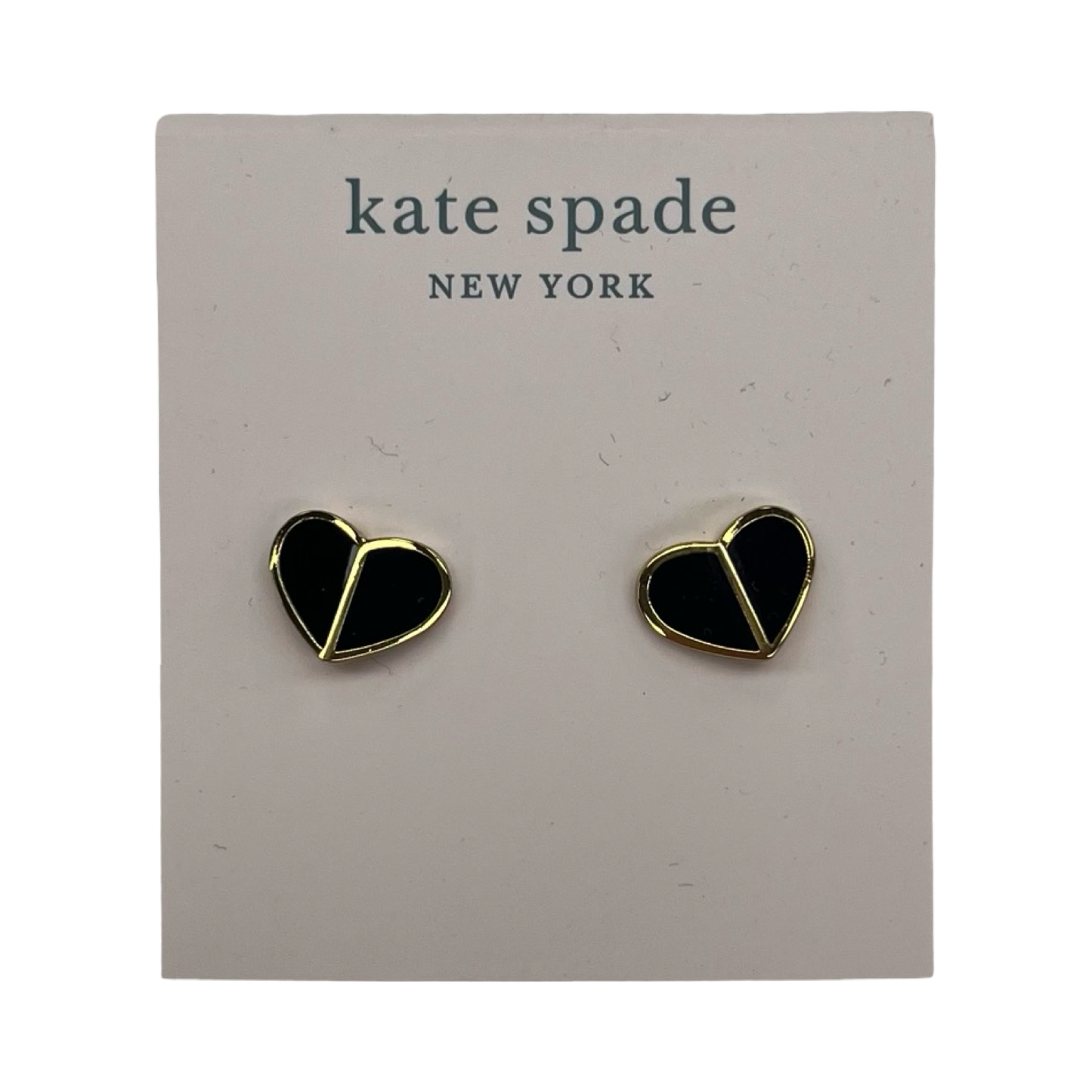 Earrings Designer By Kate Spade In Black & Gold