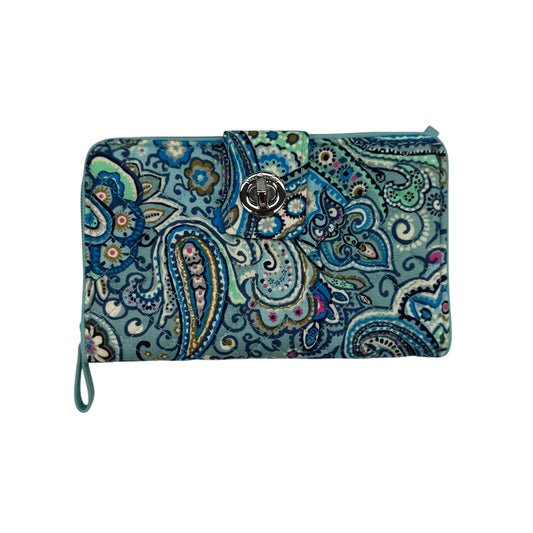 Wallet By Vera Bradley In Blue, Size:Medium