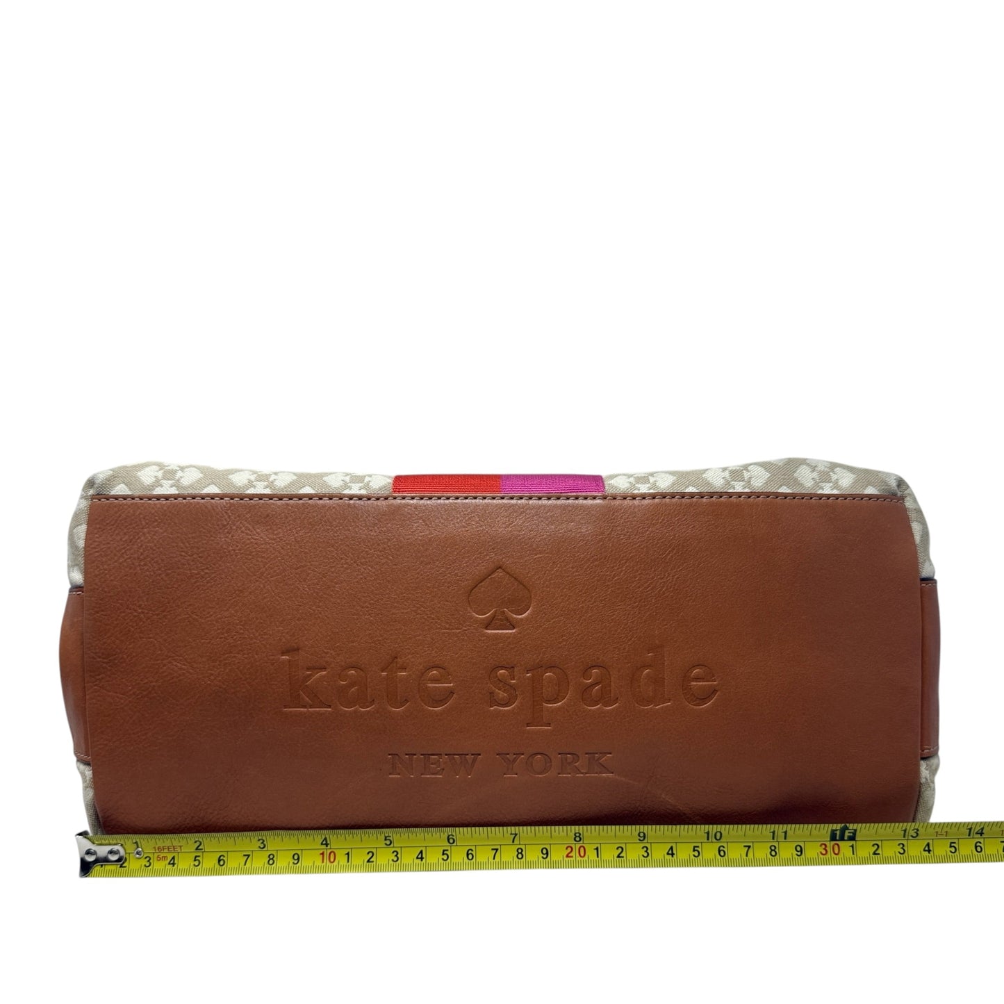 Classic Spade Stevie Bag Designer By Kate Spade, Size: Medium