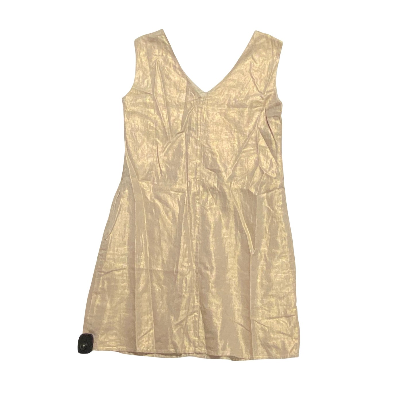 Dress Casual Midi By Nicole Miller In Tan, Size:M