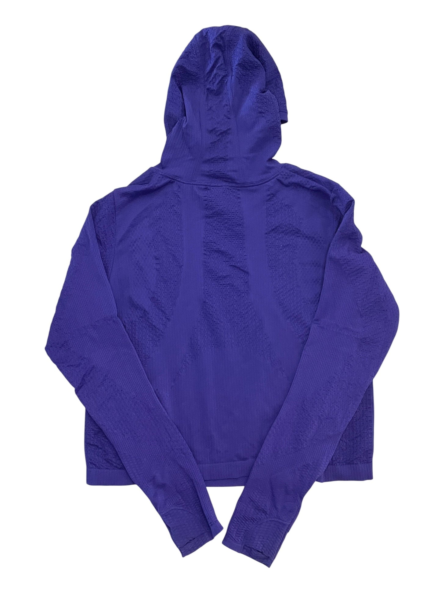 Athletic Top Ls Hoodie By Athleta In Blue, Size:Xl