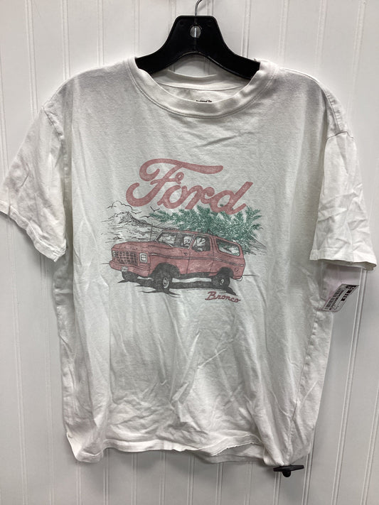 Top Ss By Abercrombie And Fitch In White, Size:S