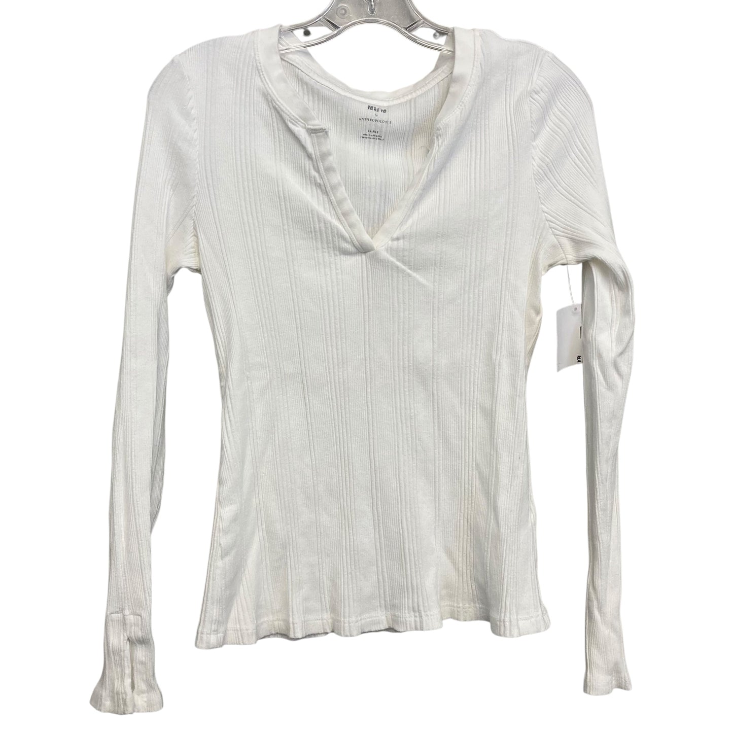 Top Ls By Maeve In White, Size:L