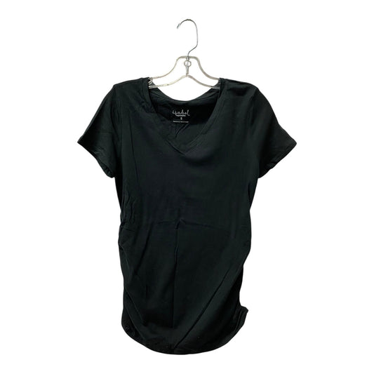 Mat Top Ss By Isabel Maternity In Black, Size:S