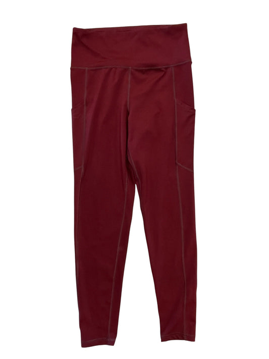 Athletic Leggings By American Eagle In Red, Size:M