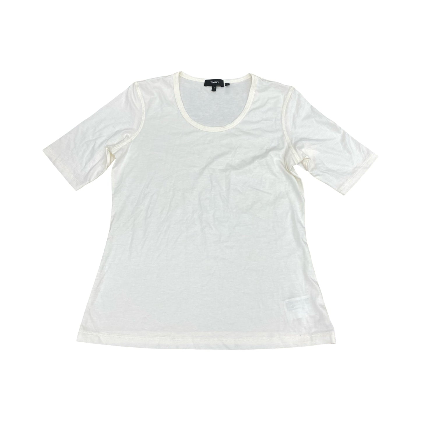 Top Ss Designer By Theory In White, Size:S