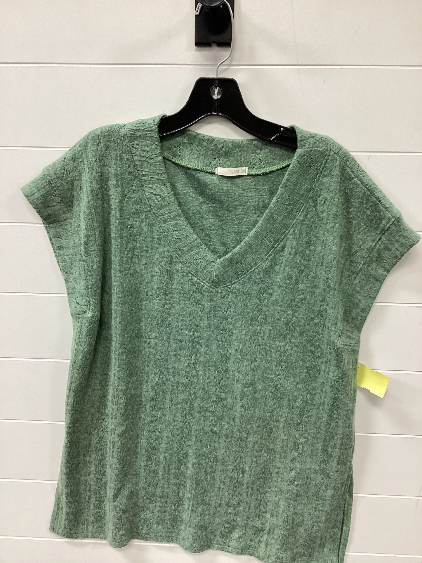 Top Ss By Clothes Mentor In Green, Size:M