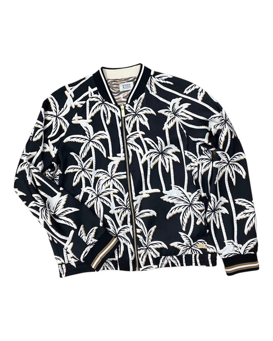 Jacket Other By Scotch & Soda In Black & Cream, Size:M