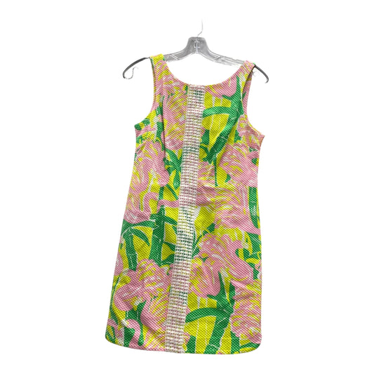 Dress Designer By Lilly Pulitzer In Pink & White, Size:6
