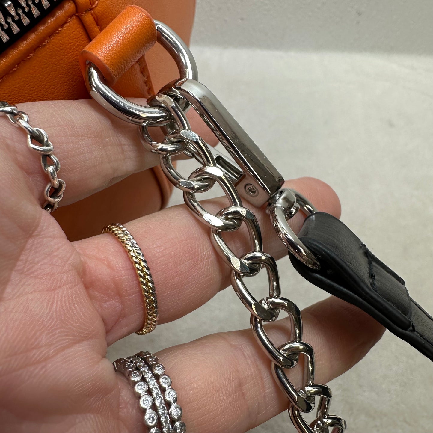 Pumpkin Crossbody By Clothes Mentor, Size: Medium