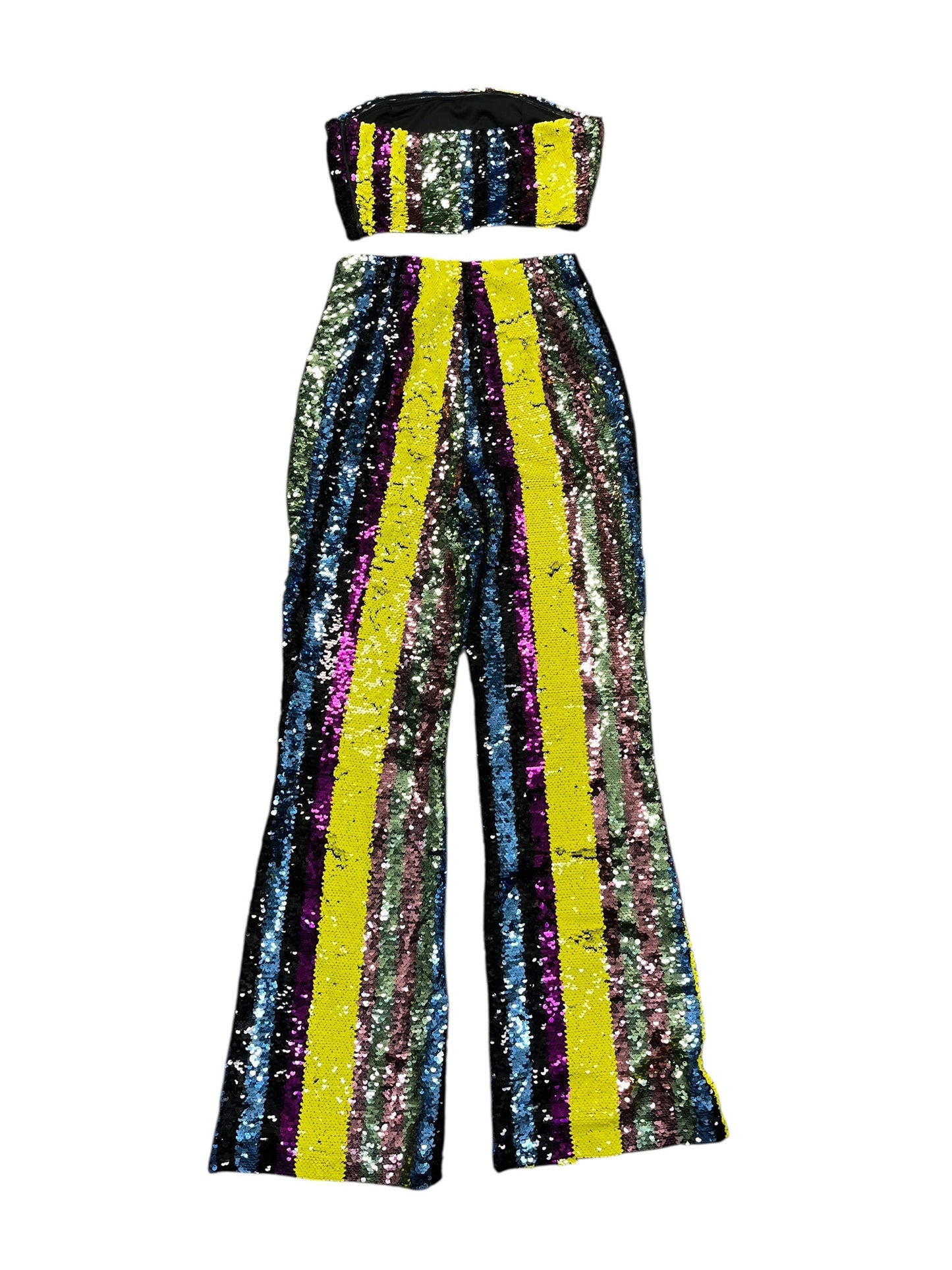 Pants Set 2Pc By Forever 21 In Multi, Size:M