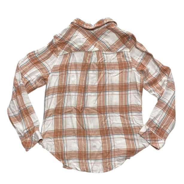 Top Ls By Love Tree In Plaid Pattern, Size:S