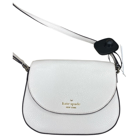 Handbag Designer By Kate Spade In White, Size:Small