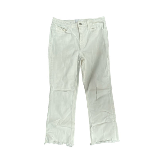 Jeans Straight By Vervet In White Denim, Size:10