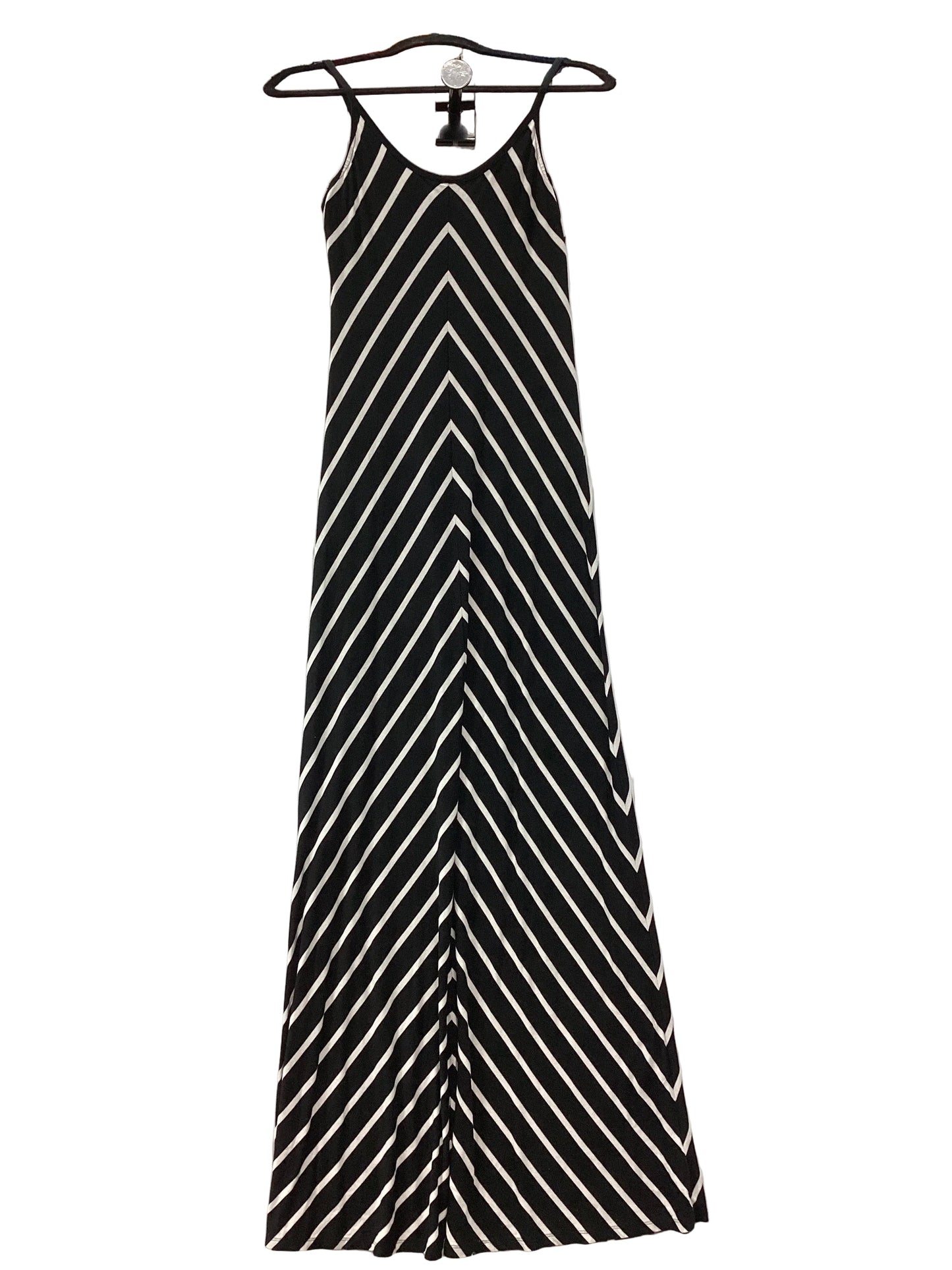 Dress Casual Maxi By Ann Taylor In Black, Size:Xs