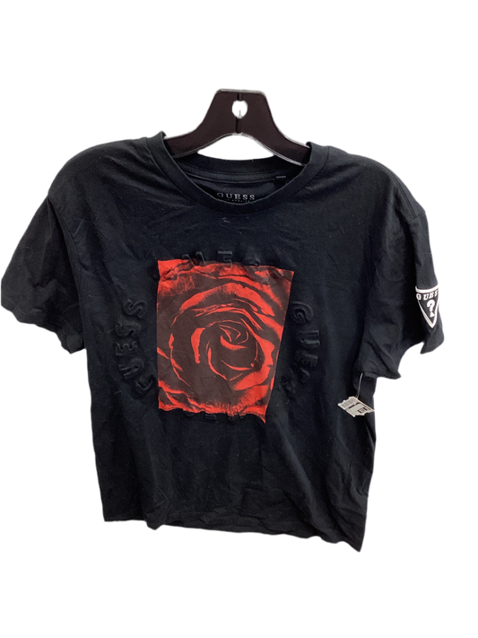 Top Ss By Guess In Black, Size:L