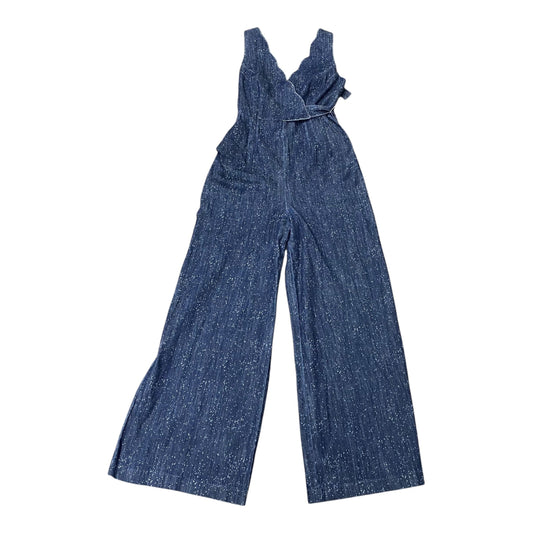 Jumpsuit By Pilcro In Blue Denim, Size:8