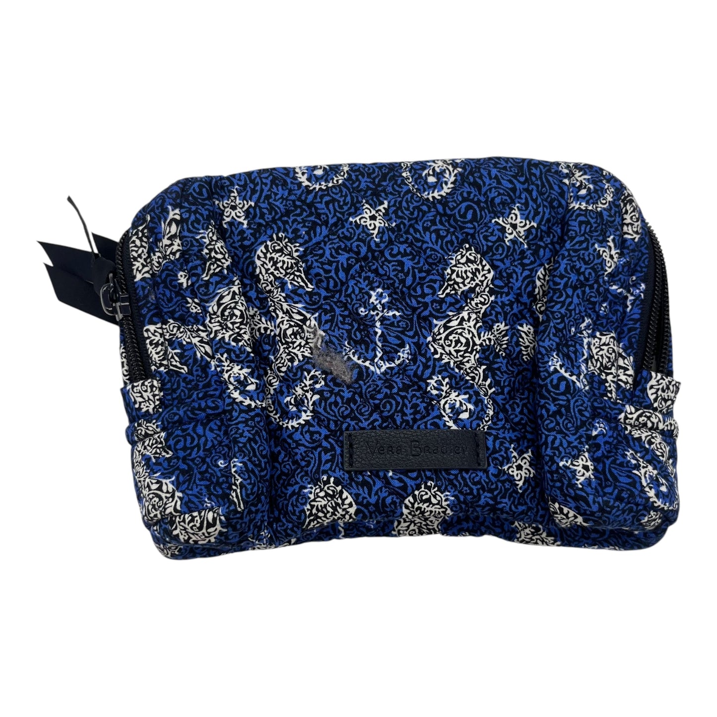 Makeup Bag By Vera Bradley In Blue, Size:Medium