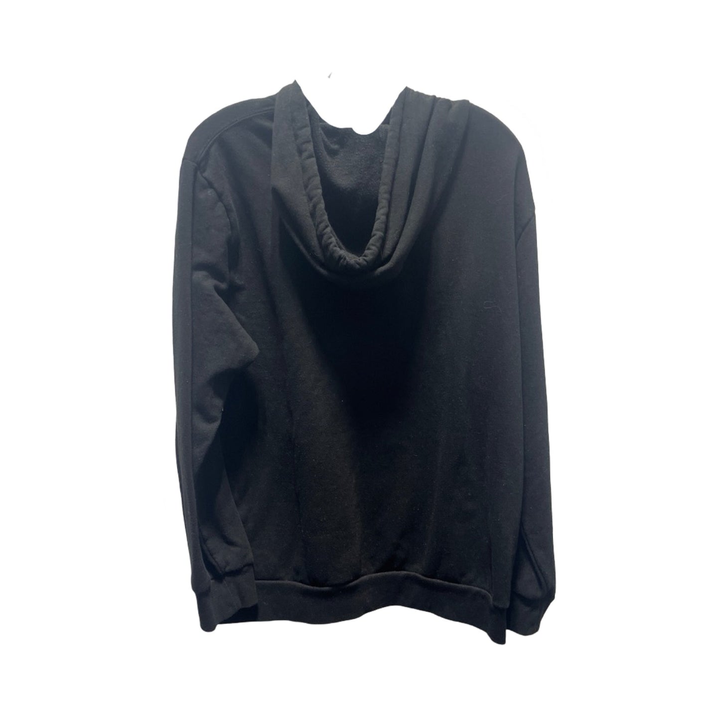 Sweatshirt Hoodie By Clothes Mentor In Black, Size: L