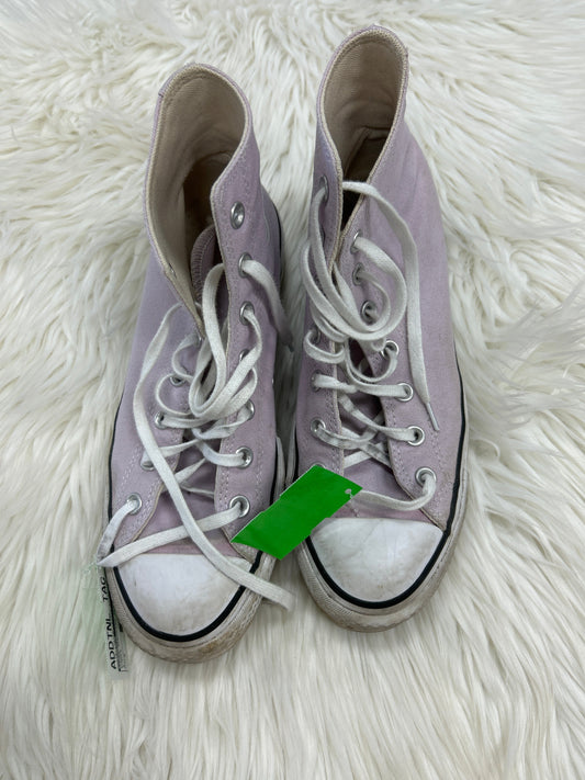 Shoes Sneakers Platform By Converse In Purple, Size:8