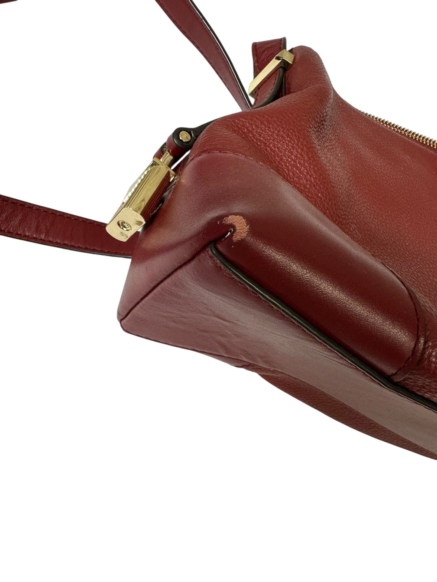 Crossbody Designer By Michael Kors In Red, Size:Medium